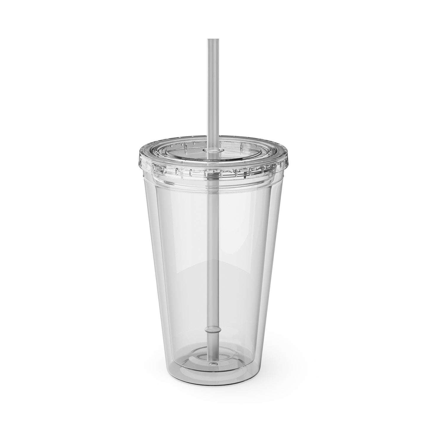 VertMerch Tumbler with Straw, 16oz