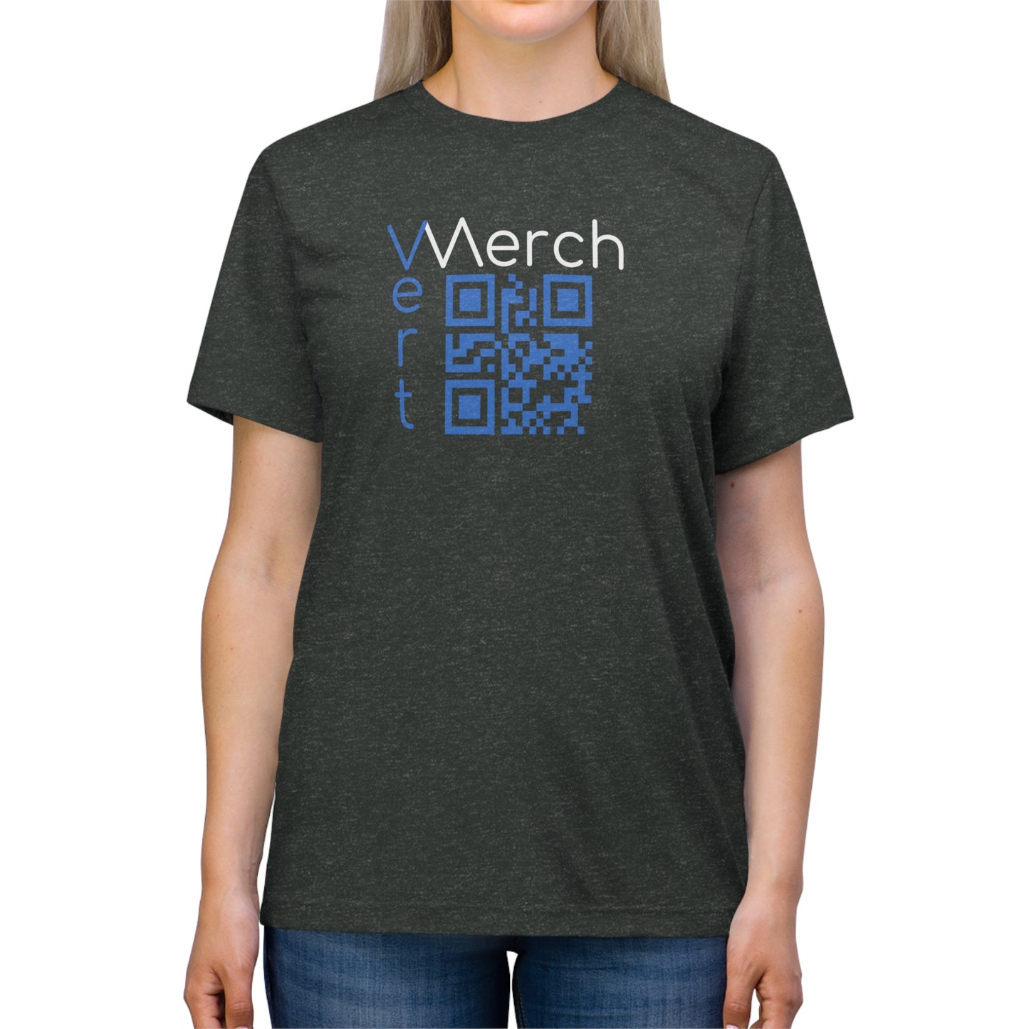 VertMerch QR Triblend Tee