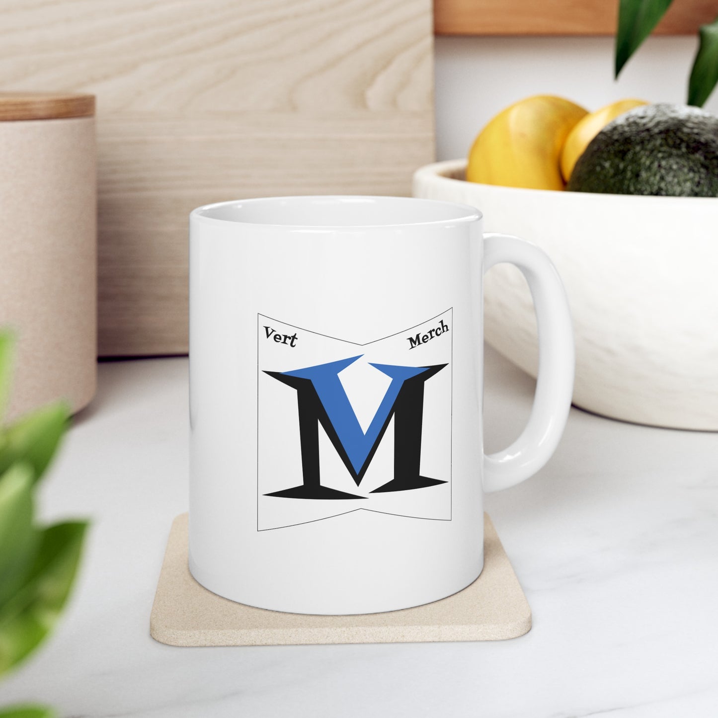 VertMerch Logo Mug, White (11oz, 15oz)