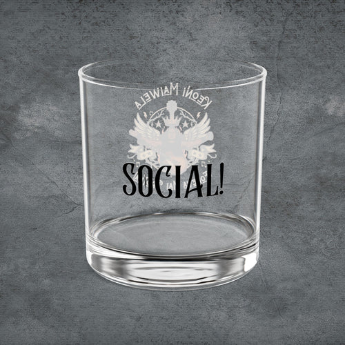 Keoni Mai Brotha Whiskey Glass —  10oz Rocks Glass