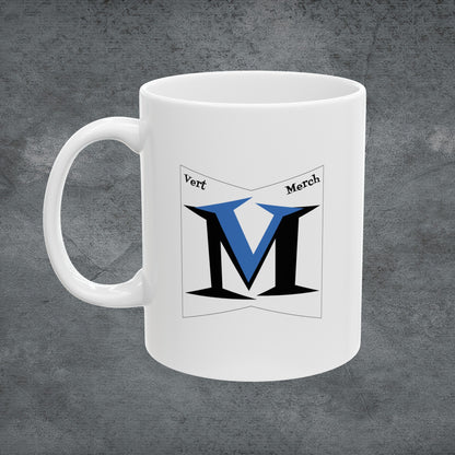 VertMerch Logo Mug, White (11oz, 15oz)