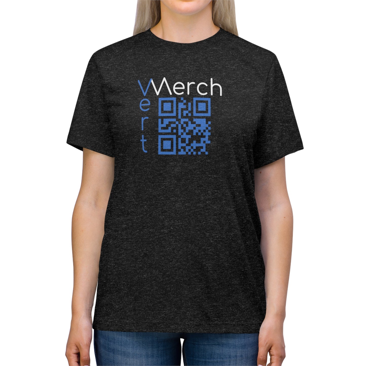 VertMerch QR Triblend Tee