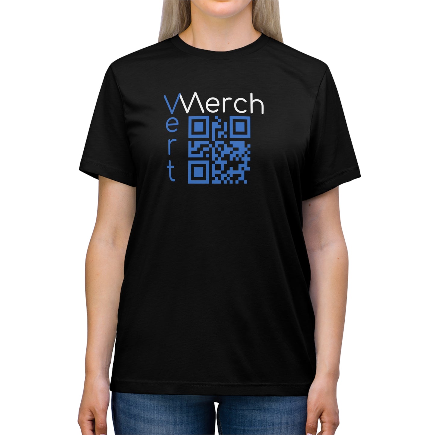 VertMerch QR Triblend Tee